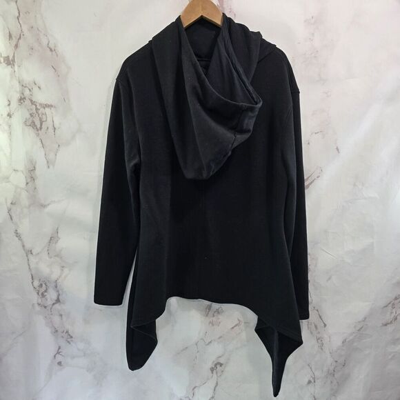 Killstar Hoodie Womens Small Black Draco Cowl Pullover Sweatshirt Oversized - Picture 5 of 13